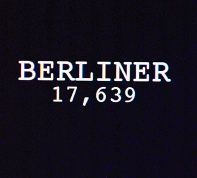 Berliner was the 17,639th Most Common Surname in the World
